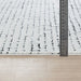 Surya feu amandine 2305 white Ivory Living Room  Rug.