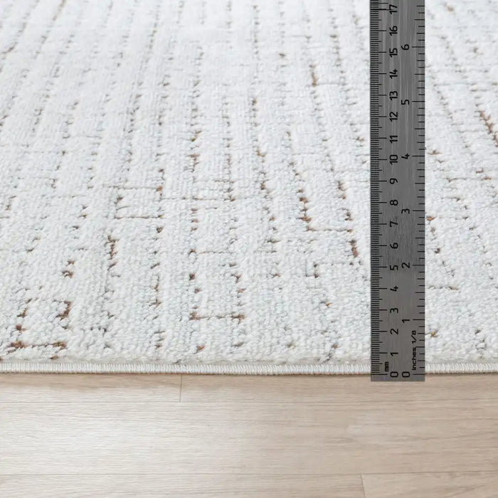 Surya feu amandine 2318 white Ivory Living Room  Rug.