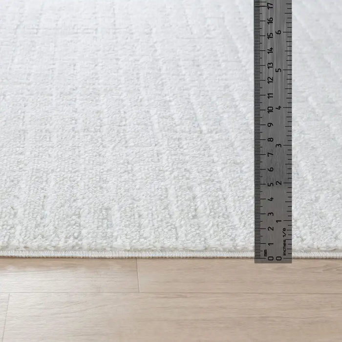 Surya feu amandine 2319 white Ivory Living Room  Rug.