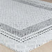Surya feu ambre 2301 white Black, Ivory Living Room  Rug.
