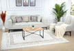 Surya feu ambre 2320 grey Grey Living Room  Rug.
