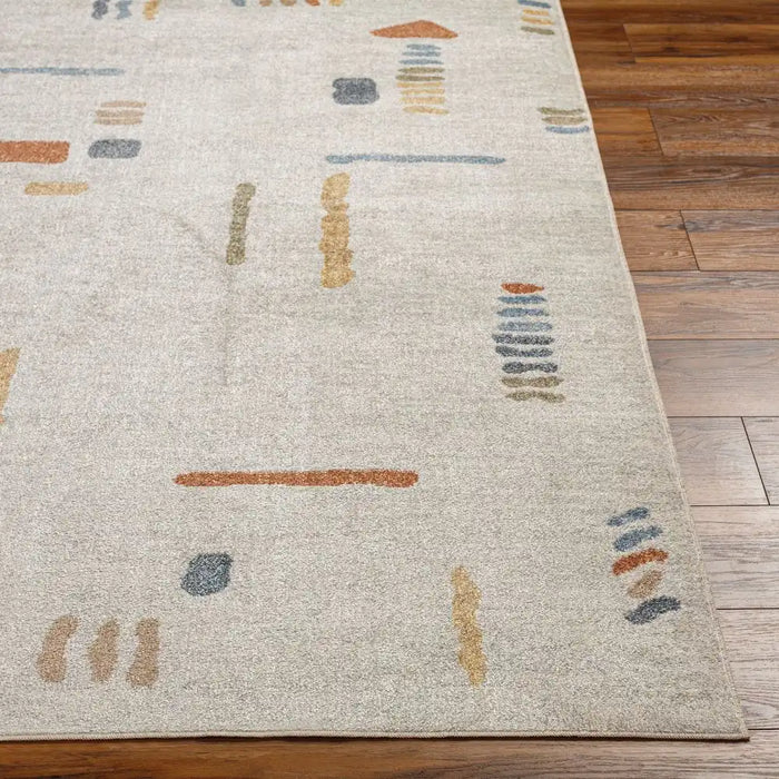 Surya lll amelia 2313 grey Grey Living Room Geometric Rug.