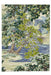 Sanderson sanderson ancient canopy forest green 146708 Green Living Room Wool Rug.