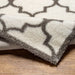 Surya marina arabella 2314 cream Grey, Cream Living Room Shaggy Rug.