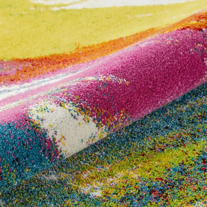 Concept Looms art collection art102 multicolour Multicoloured Living Room  Rug.