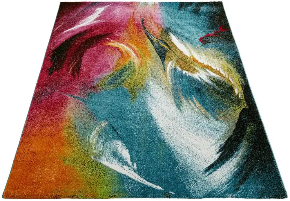 Concept Looms art collection art104 multicolour Multicoloured Living Room  Rug.