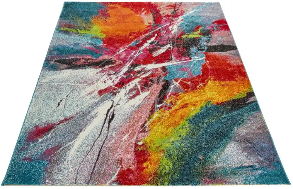 Concept Looms art collection art105 multicolour Multicoloured Living Room  Rug.