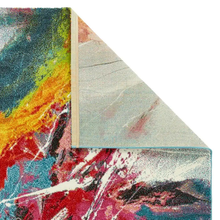 Concept Looms art collection art105 multicolour Multicoloured Living Room  Rug.