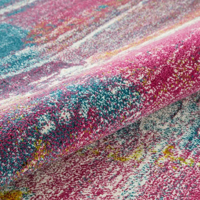 Small Rug Multicolour ART COLLECTION ART107 Light Multicolour Multicoloured Rug — RugsDirect ...
