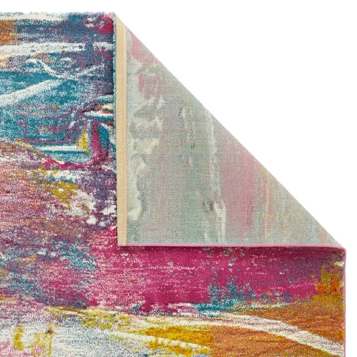 Concept Looms art collection art107 light multicolour Multicoloured Living Room  Rug.