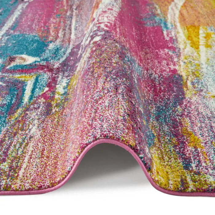 Concept Looms art collection art107 light multicolour Multicoloured Living Room  Rug.