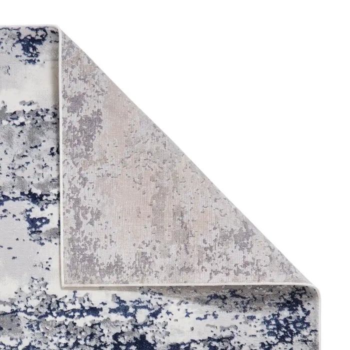 Think Rugs artemis artemis b9289a blue Blue Living Room Geometric Rug.