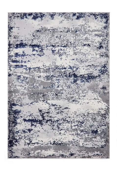 Think Rugs artemis artemis b9289a blue Blue Living Room Geometric Rug.