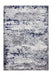 Think Rugs artemis artemis b9289a blue Blue Living Room Geometric Rug.