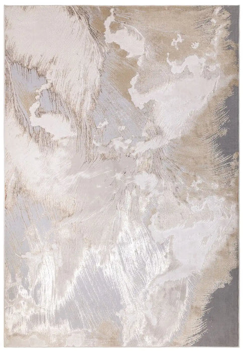 Asiatic aurora au23 etch Grey, Multicoloured Living Room  Rug.