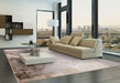 Asiatic aurora au23 etch Grey, Multicoloured Living Room  Rug.