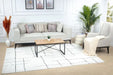 Surya feu ava 2300 white Ivory Living Room  Rug.