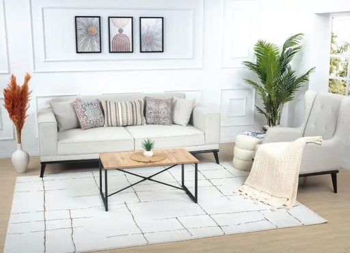 Surya feu ava 2310 white Ivory Living Room  Rug.
