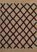 Serdim Rugs harper outdoor aztec black Brown, Black Living Room Natural Fibre Rug.