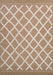 Serdim Rugs harper outdoor aztec cream Brown, Ivory, Cream Living Room Natural Fibre Rug.