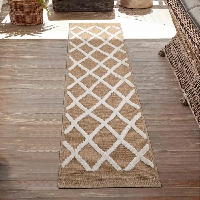 Harper Outdoor Aztec Cream Rugs - Buy Aztec Cream Rugs Online from Rugs ...