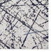 Think Rugs artemis b8403a blue silver Blue, Grey Living Room Geometric Rug.