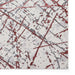 Think Rugs artemis b8403a pink silver Grey, Pink Living Room Geometric Rug.