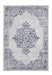 Think Rugs artemis b9076a blue silver Blue, Grey Living Room Geometric Rug.
