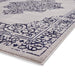 Think Rugs artemis b9076a blue silver Blue, Grey Living Room Geometric Rug.