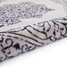 Think Rugs artemis b9076a blue silver Blue, Grey Living Room Geometric Rug.