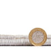 Think Rugs artemis b9076a gold silver Grey, Yellow Living Room Geometric Rug.