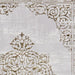 Think Rugs artemis b9076a gold silver Grey, Yellow Living Room Geometric Rug.