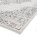 Think Rugs artemis b9076a silver Grey Living Room Geometric Rug.