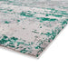 Think Rugs artemis b9289a green Green, Grey Living Room Geometric Rug.