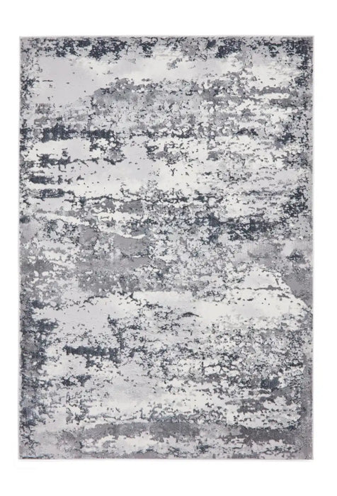 Think Rugs artemis b9289a grey Grey Living Room Geometric Rug.