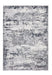 Think Rugs artemis b9289a grey Grey Living Room Geometric Rug.