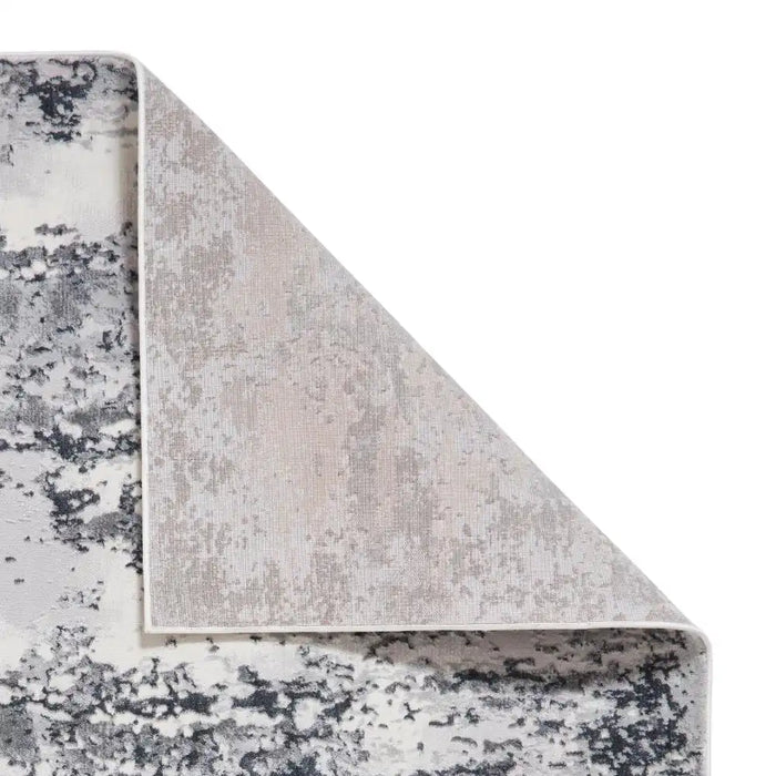 Think Rugs artemis b9289a grey Grey Living Room Geometric Rug.