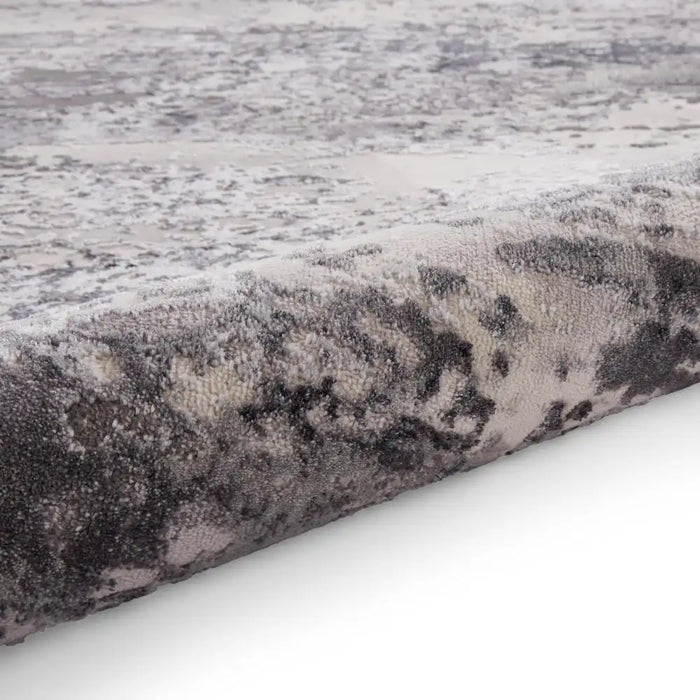 Think Rugs artemis b9289a grey Grey Living Room Geometric Rug.