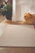 Origins sculptured washable basket honeycomb ivory Ivory Living Room Striped Rug.