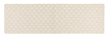 Origins sculptured washable basket weave ivory Ivory Living Room Striped Rug.