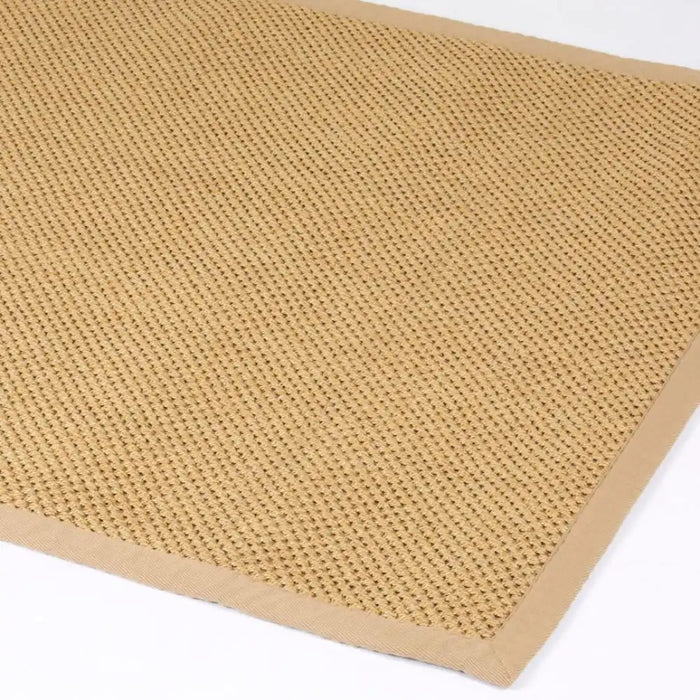Esselle urmston sisal jute tiger eye beige Beige Living Room Natural Fibre Rug.