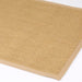 Esselle urmston sisal jute tiger eye beige Beige Living Room Natural Fibre Rug.