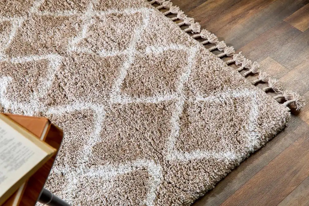 Origins morocco orgins beige ivory Beige Living Room Geometric Rug.