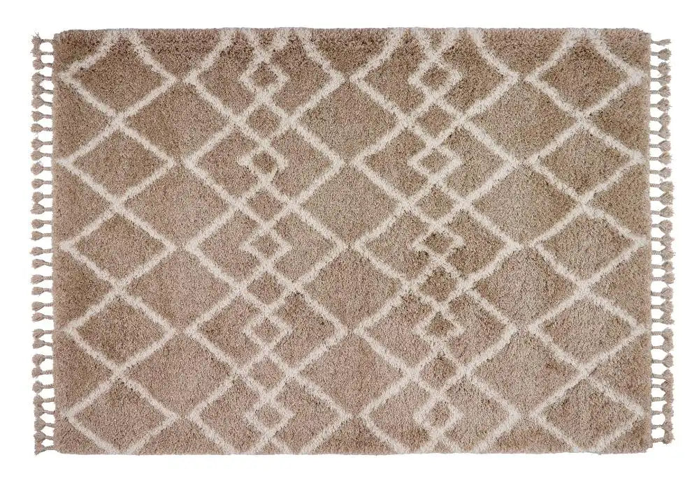 Origins morocco orgins beige ivory Beige Living Room Geometric Rug.