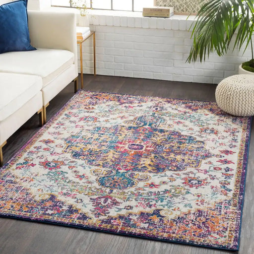 Surya hap betty 1064 burgundy Multicoloured Living Room Moroccan Rug.