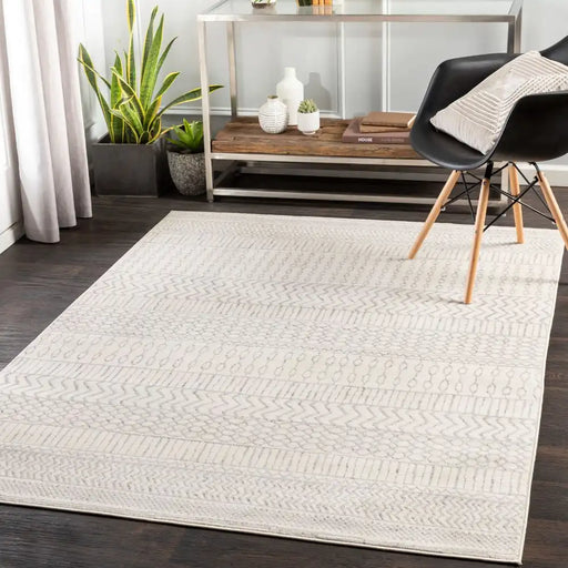 Surya pss bianca 2301 grey Cream Living Room  Rug.