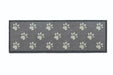 My Mats howler and scratch big paw 1 Grey Outdoor  Washable Rug.