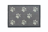 My Mats howler and scratch big paw 1 Grey Outdoor  Washable Rug.