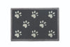 My Mats howler and scratch big paw 2 Grey, Black Outdoor  Washable Rug.