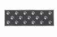 My Mats howler and scratch big paw 2 Grey, Black Outdoor  Washable Rug.